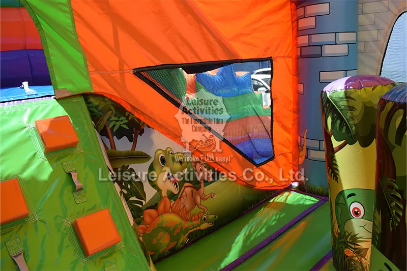 Standard Inflatable Multiplay Bouncy Castles Dragon With Slide Standard Inflatable Multiplay Bouncy Castles Dragon With Slide