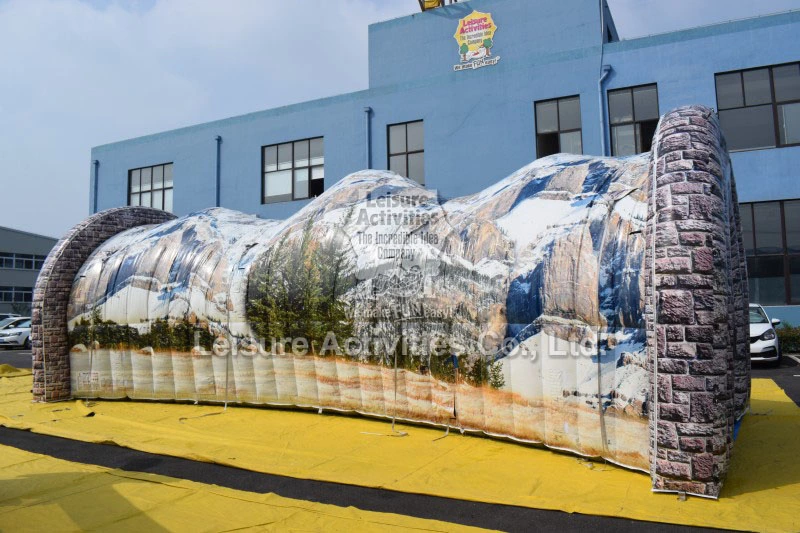 Inflatable Trackless Train Tunnel Inflatable Trackless Train Tunnel